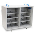 LapCabby Lyte 16 Vertical | 16 Device Mobile Charging Cabinet For VR Headsets - Usb-C - Horizontal