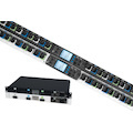 Chatsworth Monitored Pro eConnect Pdu | Black | Vertical | 220-240V 1P/15A/C20 Inlet To Iec 60309 15A 1P+N+E Input