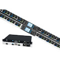 Chatsworth Switched Pro eConnect Pdu | Black | Vertical | 220-240V 1P/15A/C20 Inlet To Iec 60309 15A 1P+N+E Input