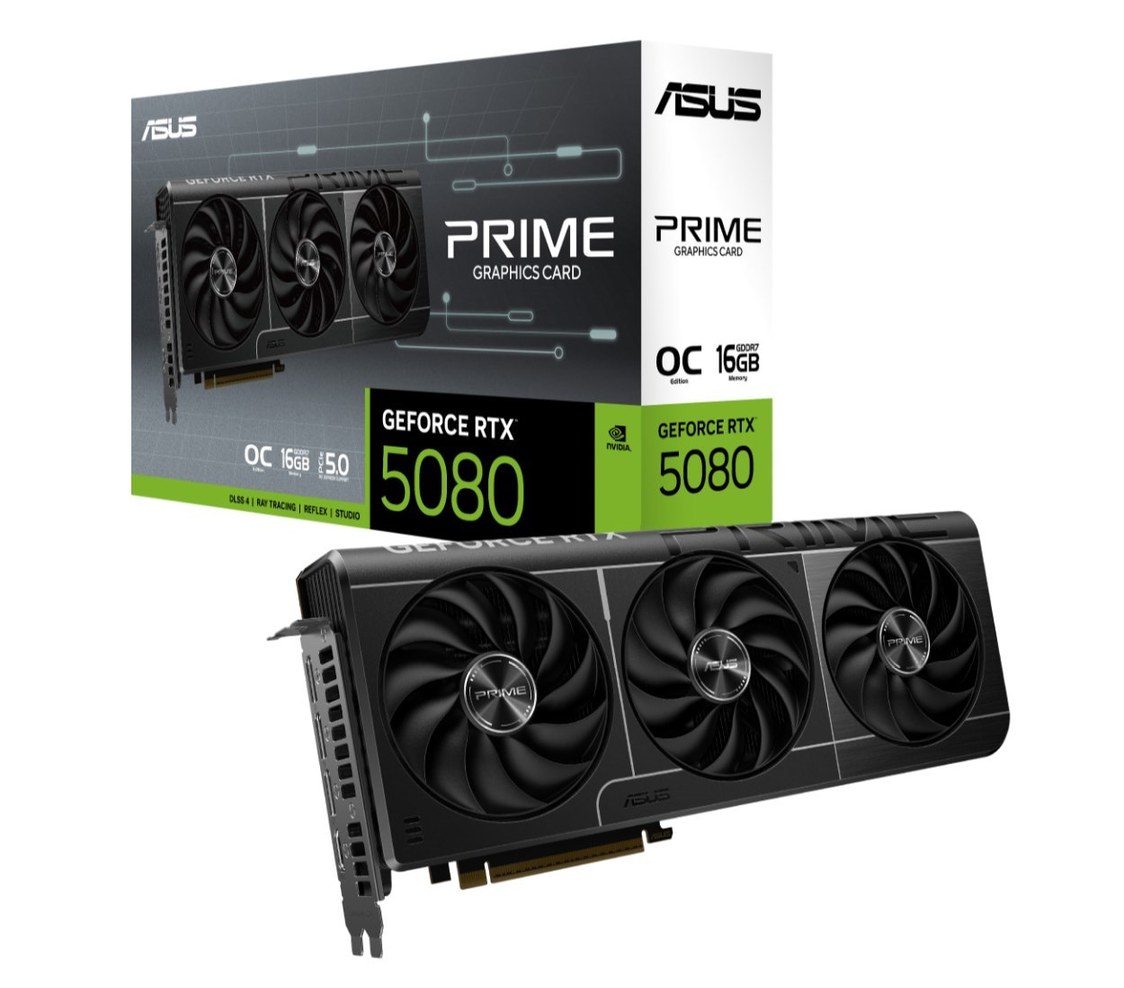 Asus NVIDIA GeForce RTX 5080 Graphic Card - 16 GB GDDR7