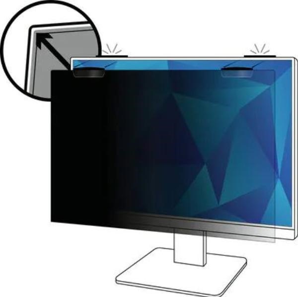 3M The 3M Comply Magnetic Attach For Monitors Allows You To Quick-Click Between World-Class Privacy And Screen Sharing Thanks To Ultra Strong Magnets That Click The Filter Securely Into Place. Leverag