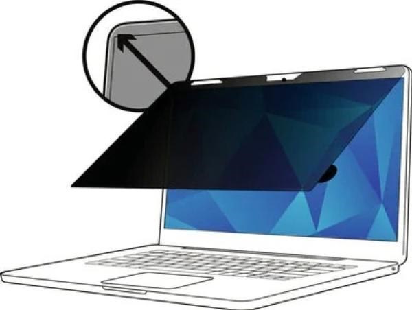 3M Black Privacy Filters For Touch-Compatible Laptops Deliver World-Class Effective "Black Out" Privacy From Side Views Outside The 60-Degree Viewing Angle. One Of Our Thinnest Privacy Filters, Design