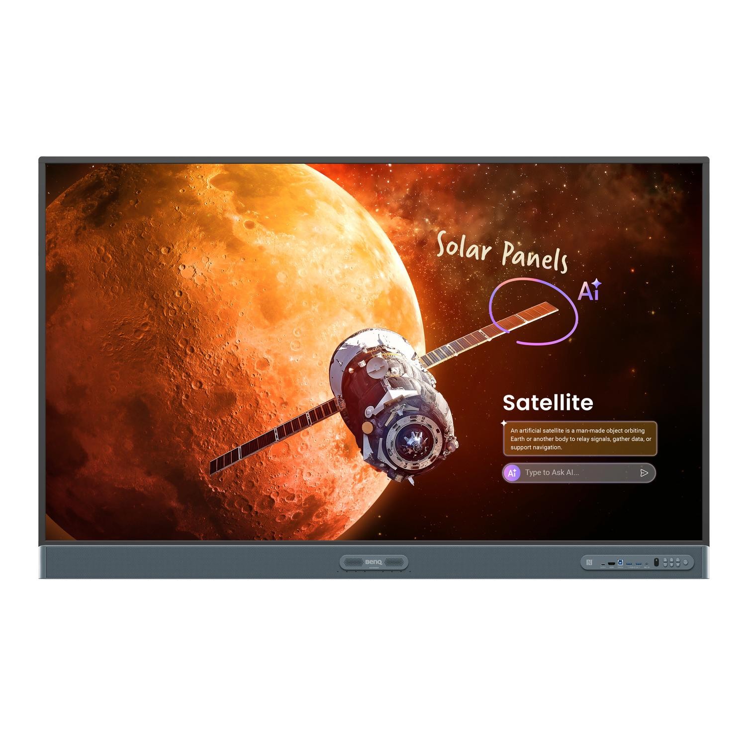 Benq 65 RP6505 4K Uhd 450 Nits 15001 Contrast Android 15 - Wifi Included - 5YRS WTY