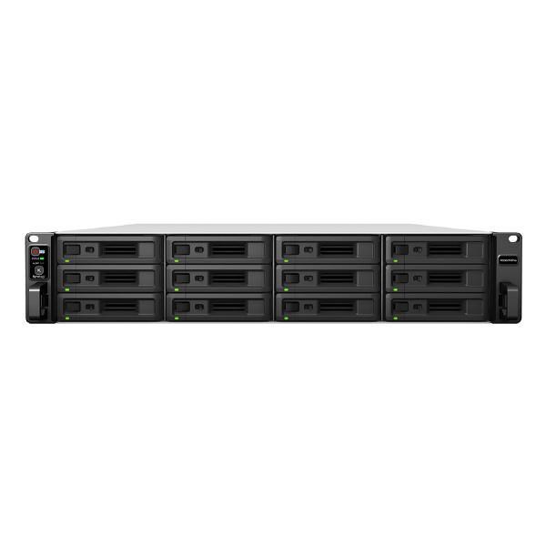 Synology RS3621RPxs RackStation 12-Bay Scalable Nas ( Rail Kit Optional ) Redundant Power (Use Synology HDD Only)