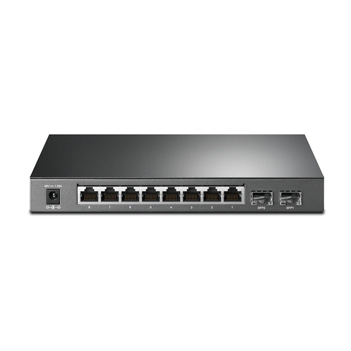 TP-Link TL-SG2210P: 8-Port Gigabit Ethernet Switch PoE+ And 2 SFP