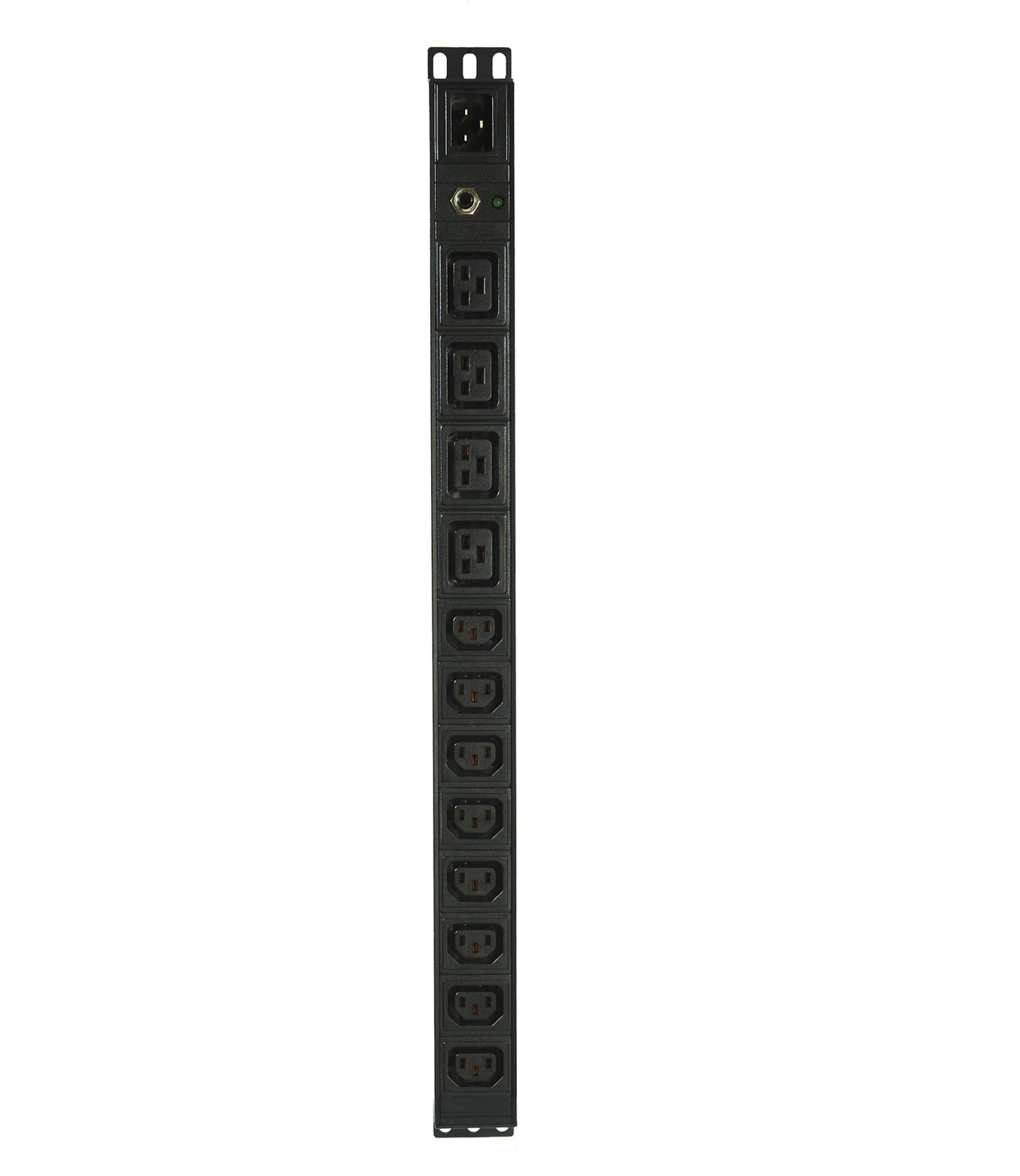 4Cabling Vertical 19" 12 Way Pdu Rack Mount Power Rail