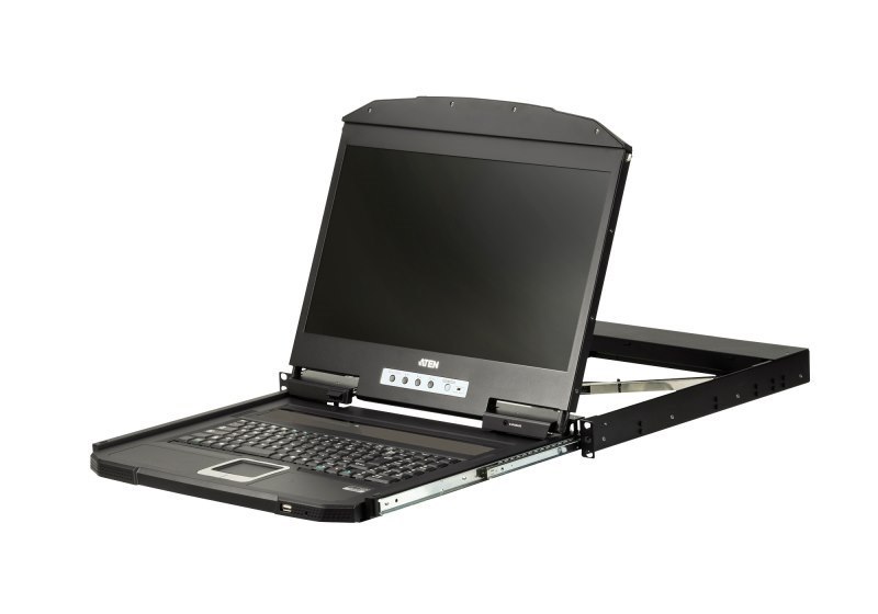Aten Atn SVR 18.5-Vga-Single-Rail-Lcd-Console