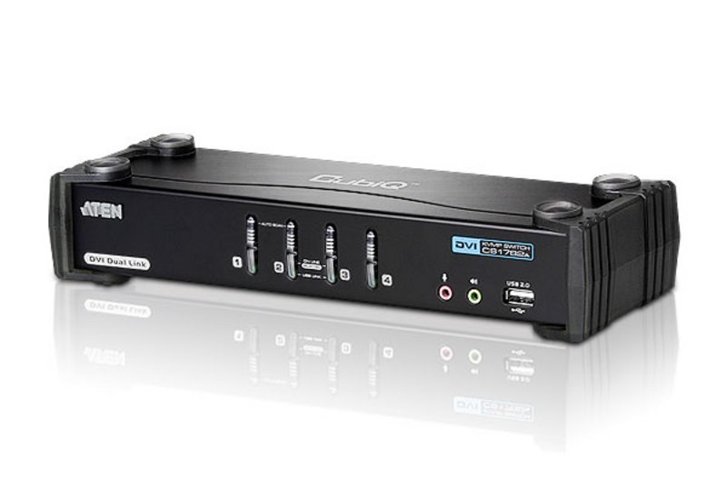 Aten Atn KVM 4P-Usb-Dvi-Cs1784a-At-U