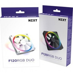 NZXT F120RGB Duo - 120MM Dual-Sided RGB Fan -