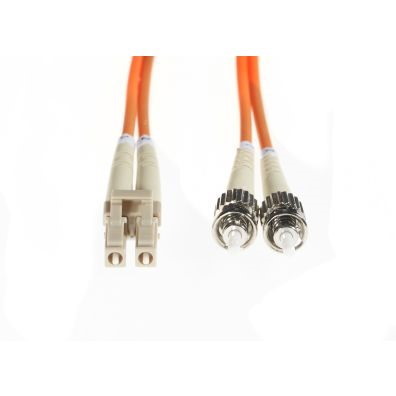 4Cabling 4Ca Cab Om1-Multi-Mode-Fiber-Lc-St-1M-Orange