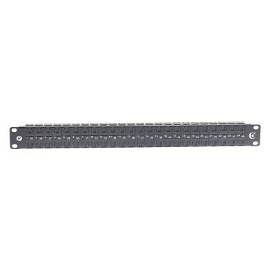 4Cabling 4Ca Rac 1Ru-48P-Cat6-Univ-Patch-Panel