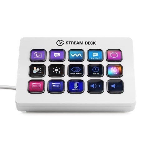 Elgato Elg Acc Stream-Deck-Mk.2-White-10Gba9911