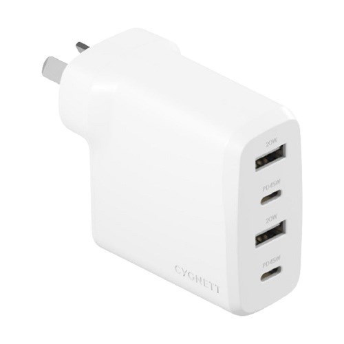 Cygnett CYG Acc 45W-Mp-Fast-Wall-Charger