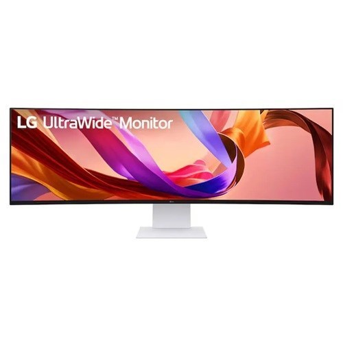 LG Ultrawide 49U950A-W 49" Class Dual Quad HD (DQHD) Curved Screen LCD Monitor - 21:9 - White