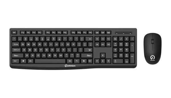 Shintaro Wireless Keyboard &Amp; Mouse Combo
