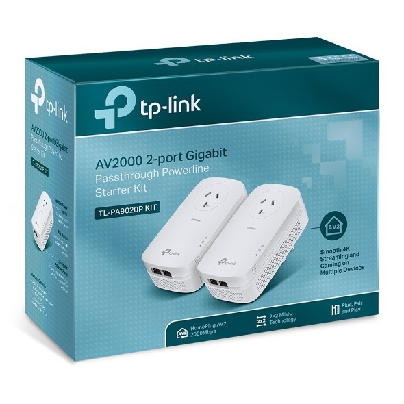 TP-Link TL-PA9020P KIT Powerline Network Adapter - 2