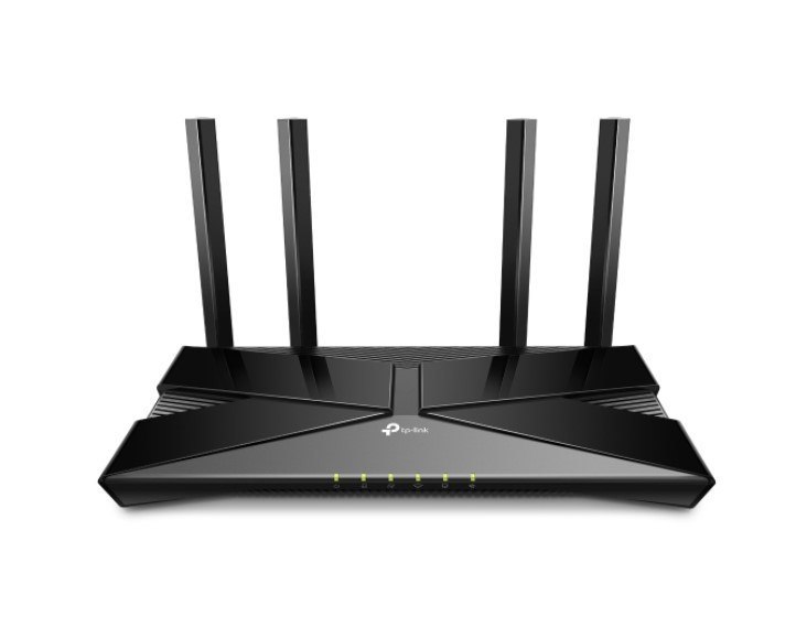 TP-Link Ax1800 Dual-Band Wi-Fi 6 Vdsl/Adsl Modem Router 
Speed: 574 MBPS At 2.4 GHz + 1201 MBPS At 5 GHz 
Spec: 4× External Antennas, 1× Gigabit Wan/Lan + 3× Gigabit La