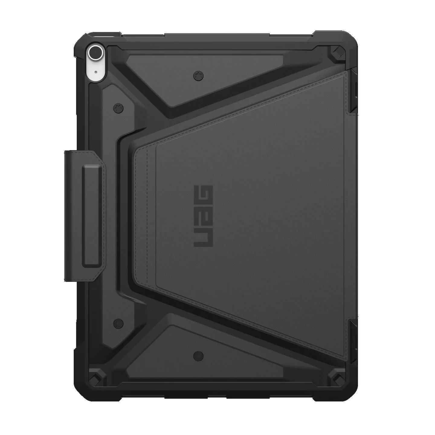 Uag Metropolis Se Apple iPad Air M2 (13') (1ST Gen) Folio Rugged Case - Black (124472114040), Drop+ Military Standard, Adjustable Stand, Pencil Holder
