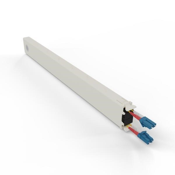 Patchbox.One 8Ru Os2 LC-LC Fiber Optic Cable Management Cassette, To Be Installed In Patchbox.One Frame (Poneframe)