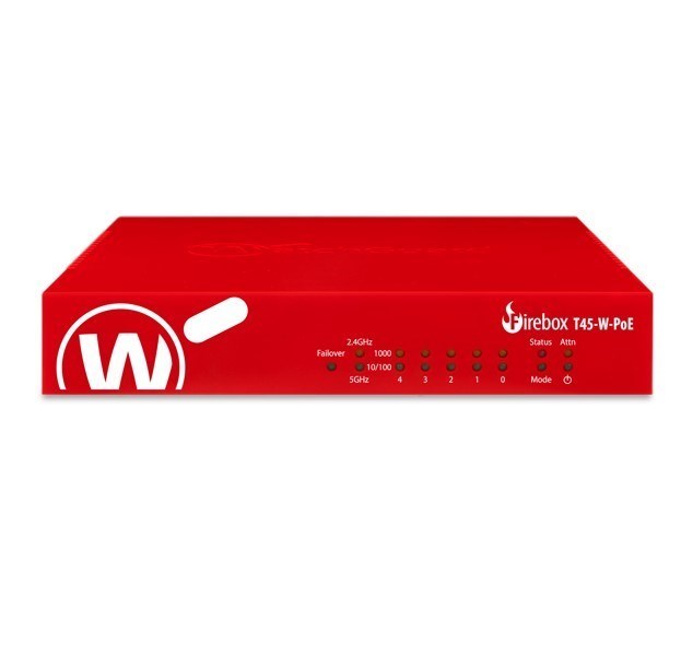 WatchGuard Firebox T45-W-PoE Appliance Only (Au) – License Not Included (Requires Separate WG License Purchase)