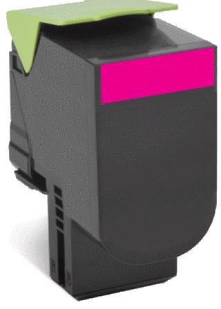 Lexmark Original High Yield Laser Toner Cartridge - Magenta Pack