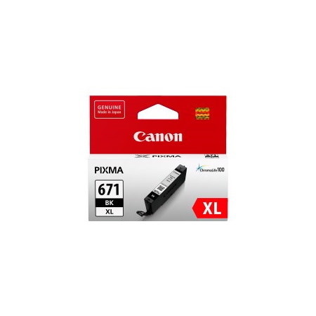 Canon CLI-671XLBK Original Inkjet Ink Cartridge - Black Pack