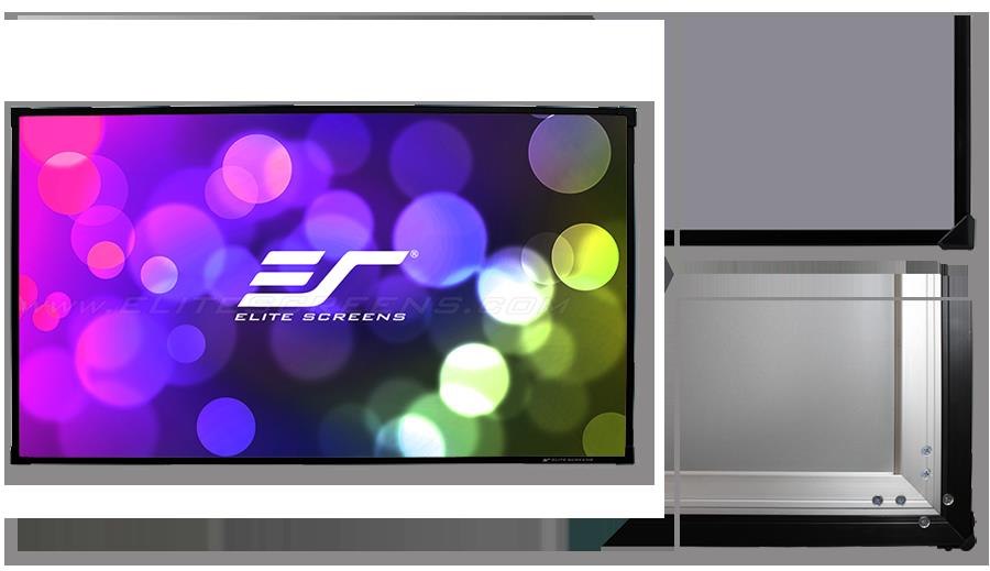 Elite Screens 110 Fixed Frame 169 Projector Screen Cinewhite Sable Frame B2