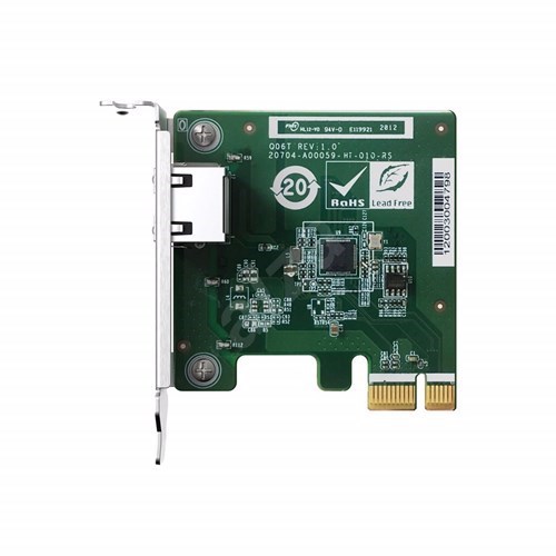 Qnap Single Port 2.5Gbe 4-Speed Network Card