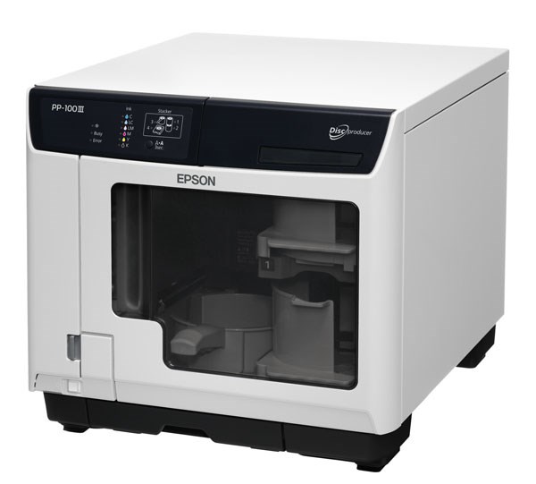 Epson Pp-100Iii Discproducer Prof DT CD/DVD Disc Publishing System Supp Burning Blu-Ray