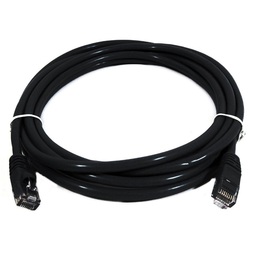 8Ware 8WR Cab Nw-Cat6a-1M-Black