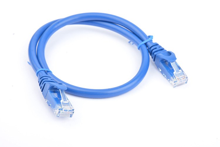 8Ware 8WR Cab Nw-Cat6a-0.25M-Blue