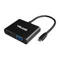 Volans Vol CNV Usb-C-M-Hdmi/Vga-F-Adapter