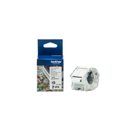 Brother CZ-1004 Full Colour Continuous Label Roll, 25MM Wide To Suit VC-500W