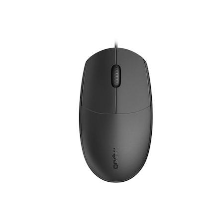 Rapoo N100 Wired Usb Optical 1600Dpi Mouse Black - No Driver Required/ Designed For Notebook Laptop Desktop PC ~ Mod - N1162