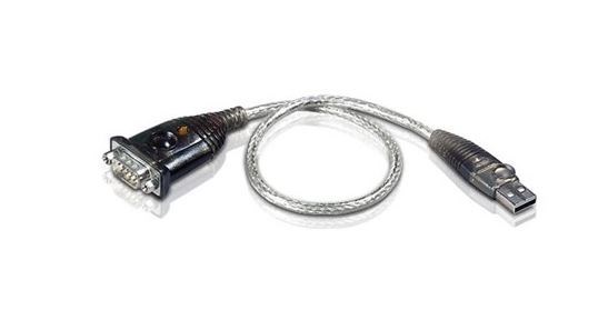 Aten Usb To RS232 Converter With 1M Cable， 921.6 KBPS Transfer Rate, Compatible With Windows, Mac, Linux