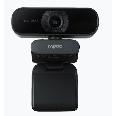 Rapoo C260 Webcam FHD 1080P/HD720P, Usb 2.0 Compatible Win7/8/10, Mac Os X 10.6 Or Above, Chrome Os And Android V5.0 Or Above - Ideal For Teams, Zoom