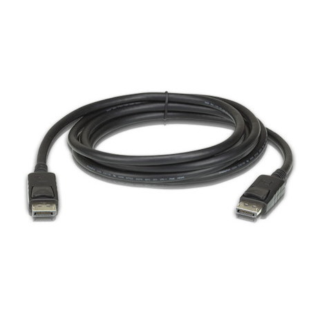 Aten 3M DisplayPort Cable, Supports Up To 8K (7680 X 4320 @ 60Hz), DP 1.4, High Bit Rate 3 (HBR3) Bandwidth Of 32.4 GBPS