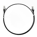 4Cabling 3M Cat 6 Ultra Thin LSZH Ethernet Network Cables: Black
