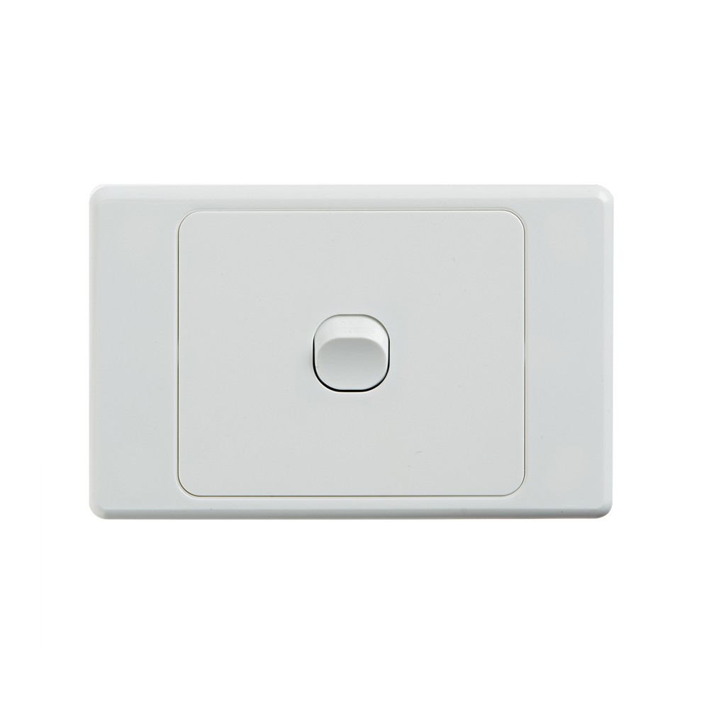 4Cabling 4C | Ultima 1 Gang Switch 250V 16Ax - Horizontal