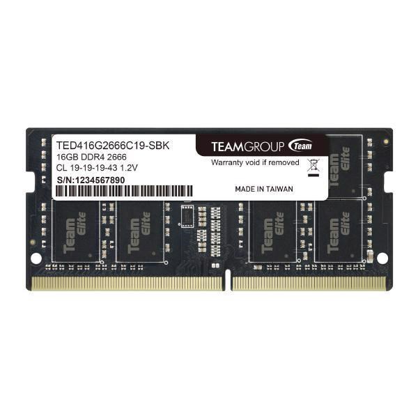 Team Elite 16GB Dram DDR4 3200MHz Sodimm