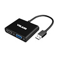 Volans Vol CNV Usb3.0-M-Vga-Hdmi-F-Adapter
