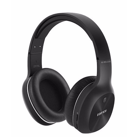Edifier W800BT Plus Bluetooth Over The Ear Wireless Headphones Black - Microphone/Wireless Bluetooth Headset 5.1/Long 50HR Battery Life/40Mm Drivers