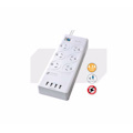 Generic Sansai 6 Outlets & 4 Usb Outlets Surge Protected Powerboard (Pad-4066E)