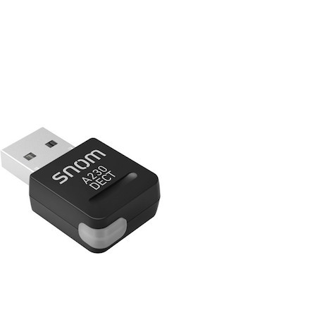 Snom-A230 Usb Dect Dongle, Suitable For All Snom D7XX- And D3XX- Series Desk Phones With Usb Port, No Configuration Necessary