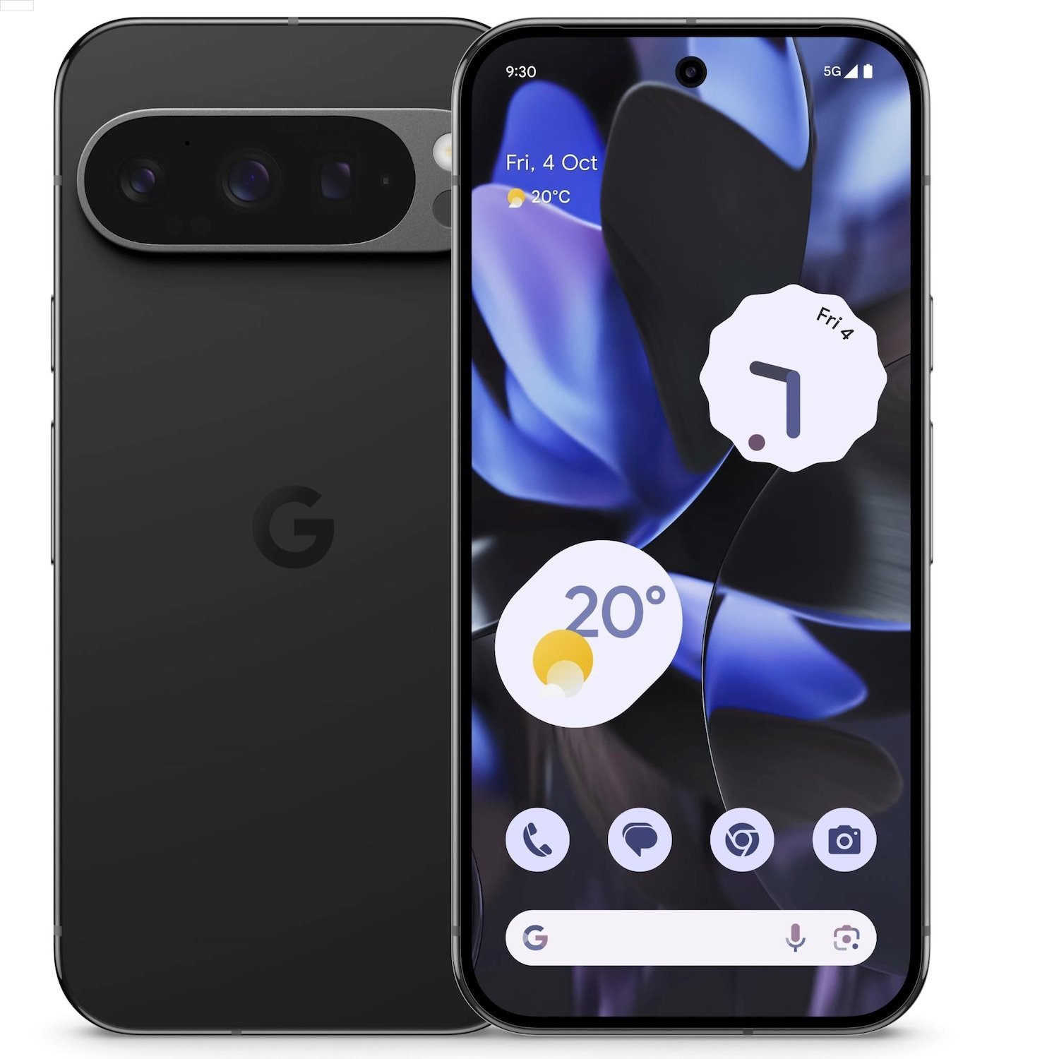 Google Pixel 9 Pro 5G 128GB - Obsidian (Ga05227-Ca)*Au Stock*, 6.3' , Oled, 120Hz, 16GB/128GB, 50MP/42MP, Dual Sim + Esim, 2 Years Warranty