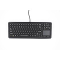 iKey Rugged Keyboard With Integrated Touchpad &Amp; Backlighting With Usb Cable, Black