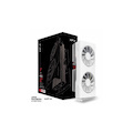 XFX Swift Amd Radeon RX 9060XT Oc White Dual Fan Gaming Edition With 16GB GDDR6 Hdmi 2xDP, Amd Rdna™ 4 (RX-96TSW16WBQ)