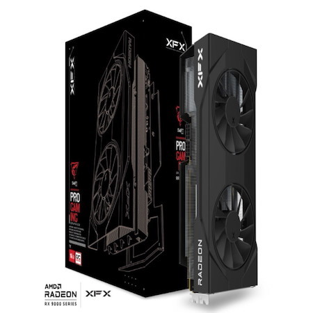 XFX Swift Amd Radeon RX 9070 Oc Dual Fan Gaming Edition With 16GB GDDR6 Hdmi 3xDP, Amd Rdna™ 4 (RX-97SWFT2BQ)