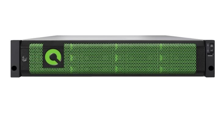 Qsan XCubeNAS NVMe XN3212D-4C QSM4, Dual Controller, Intel 4-Core Xeon, DDR4 16GB, 10GbE SFP+ X 8, 2U12, Gbic X 4, Optional Front Bezel