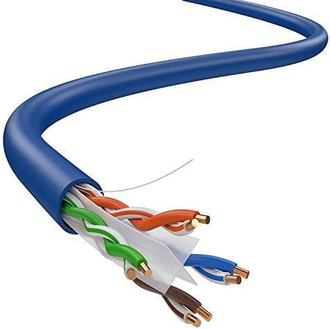 NON-PLENUM CAT6 DROP - BLUE